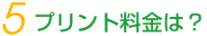 プリント料金は?
